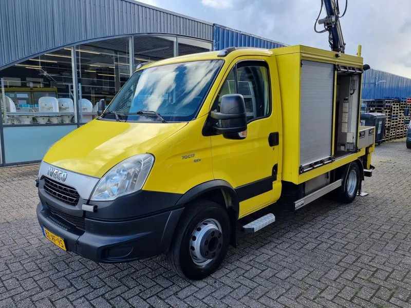 Iveco Daily 70C17 Servicewagen/ Kraan/ Winch - 크레인 트럭 : 사진 4 Iveco Daily 70C17 Servicewagen/ Kraan/ Winch - 크레인 트럭 : 사진 4
