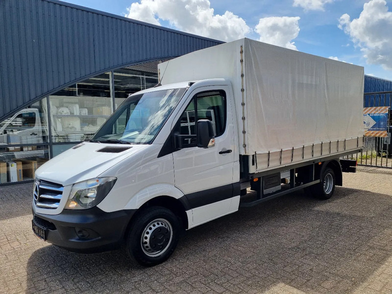 Mercedes-Benz Sprinter 514 CDI/ Huifzeil/ Airco/ EURO 6 - 커튼 사이드 밴 : 사진 4 Mercedes-Benz Sprinter 514 CDI/ Huifzeil/ Airco/ EURO 6 - 커튼 사이드 밴 : 사진 4