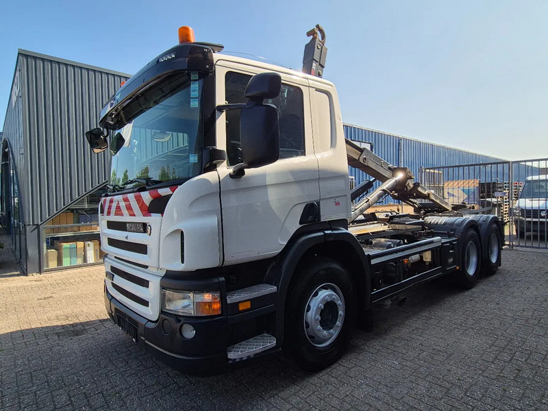 Scania P360 6X4 Containersysteem/ 21T Multilift/ Adjustable Hook - 케이블 시스템 트럭 : 사진 5 Scania P360 6X4 Containersysteem/ 21T Multilift/ Adjustable Hook - 케이블 시스템 트럭 : 사진 5