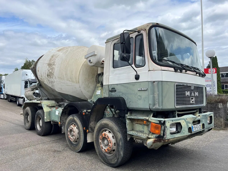 MAN 35.302 8x4 FULL STEEL SPRING MANUAL ZF GEARBOX !!! 6 CILINDER !!! - 콘크리트 믹서 트럭 : 사진 4 MAN 35.302 8x4 FULL STEEL SPRING MANUAL ZF GEARBOX !!! 6 CILINDER !!! - 콘크리트 믹서 트럭 : 사진 4