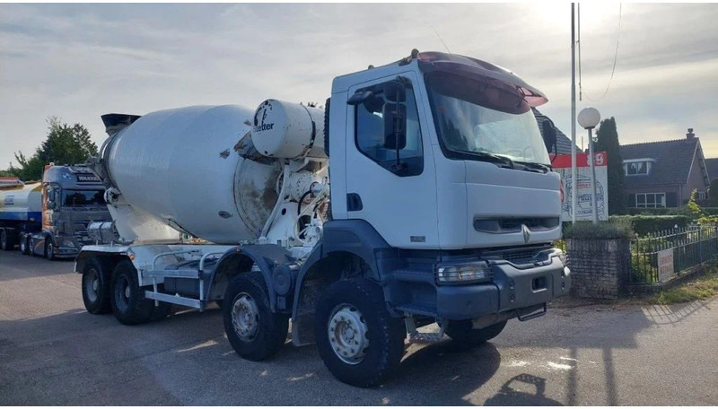 Renault Kerax 370 8x4 Mixer Steel - 콘크리트 믹서 트럭 : 사진 2 Renault Kerax 370 8x4 Mixer Steel - 콘크리트 믹서 트럭 : 사진 2