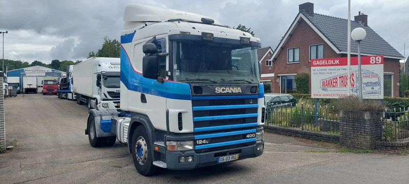 Scania R124-400 4x2 TRUCKHEAD + KIPPER HYDRAULIC + AIRO + RETARDER - 트랙터 유닛 : 사진 3 Scania R124-400 4x2 TRUCKHEAD + KIPPER HYDRAULIC + AIRO + RETARDER - 트랙터 유닛 : 사진 3