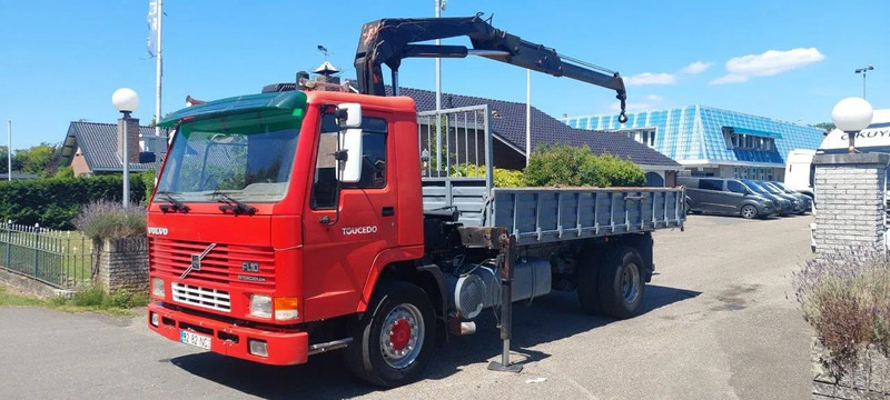 Volvo FL 10.320 4x2 Kipper Crane Steel Suspension - 덤프트럭, 크레인 트럭 : 사진 3 Volvo FL 10.320 4x2 Kipper Crane Steel Suspension - 덤프트럭, 크레인 트럭 : 사진 3