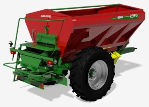 AGRO-MASZ Rozsiewacz REWO - 비료 스프레더 : 사진 1 AGRO-MASZ Rozsiewacz REWO - 비료 스프레더 : 사진 1