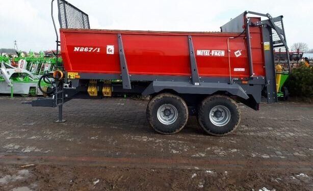 METAL-FACH Tandem - 6T - 퇴비 스프레더 : 사진 4 METAL-FACH Tandem - 6T - 퇴비 스프레더 : 사진 4