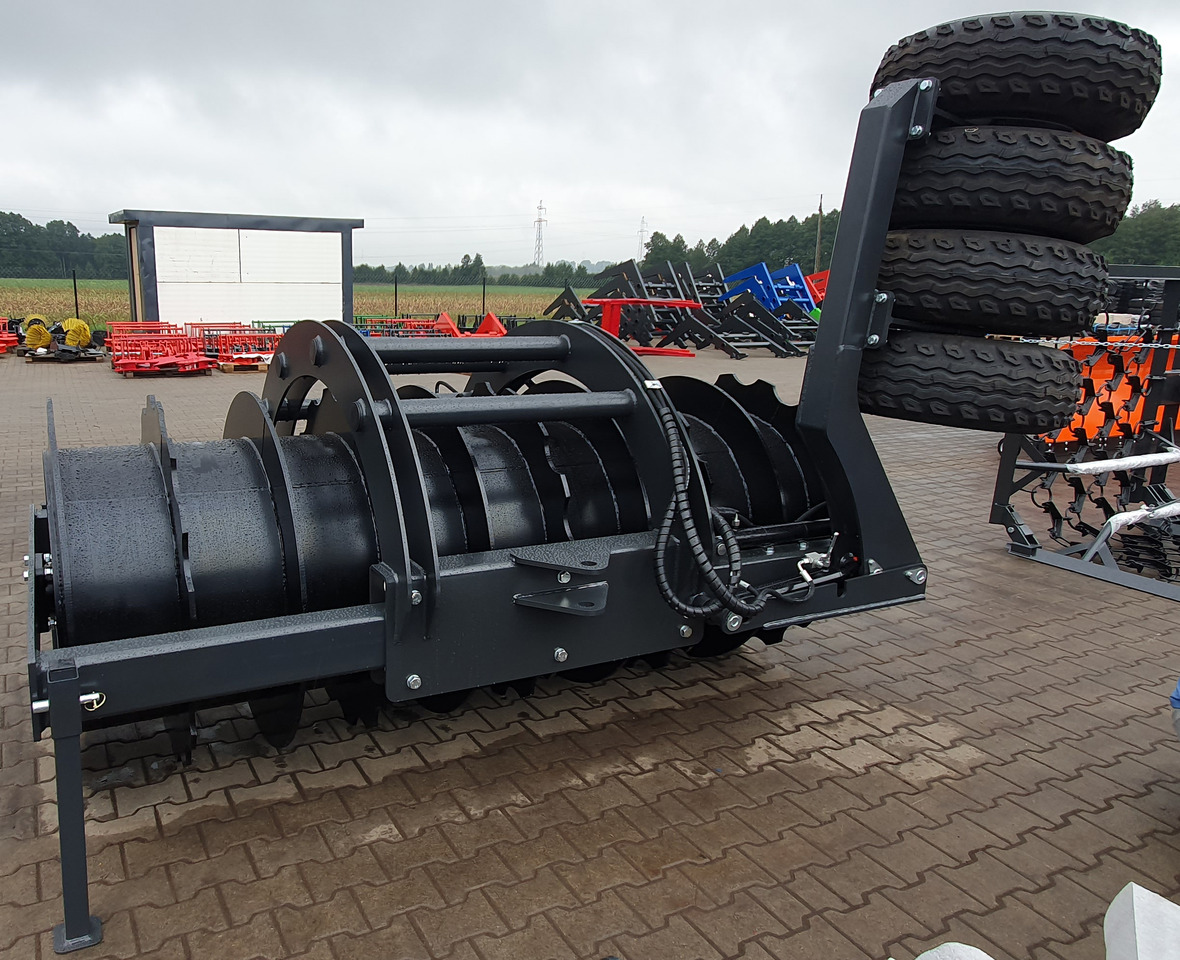 METAL-TECHNIK Wał Pryzmowy MT2 z dociskiem - 농장 롤러 : 사진 1 METAL-TECHNIK Wał Pryzmowy MT2 z dociskiem - 농장 롤러 : 사진 1