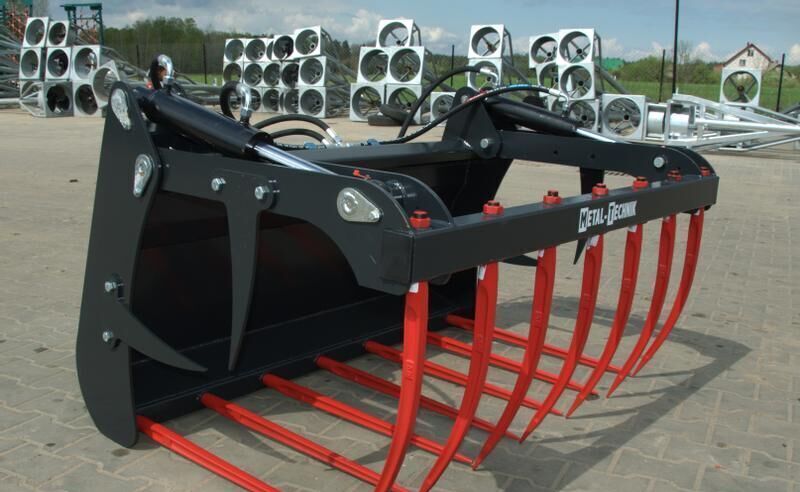 Metal-Technik Krokodyl 1,8 m euro/sms - 그래플 장궤형 트랙터 용 : 사진 3 Metal-Technik Krokodyl 1,8 m euro/sms - 그래플 장궤형 트랙터 용 : 사진 3
