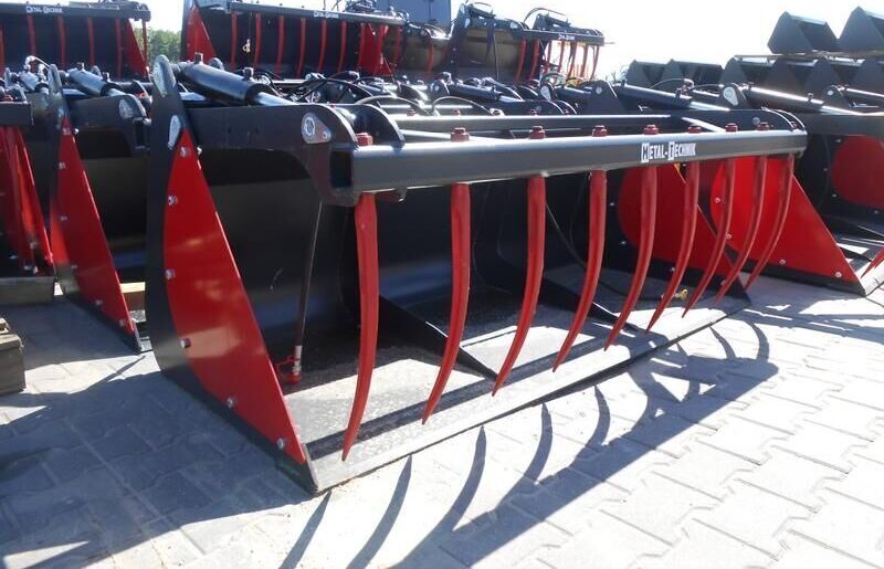 Metal-Technik Łycho-krokodyl 1,6 m - 그래플, 사일리지 장비 부착물 용 : 사진 2 Metal-Technik Łycho-krokodyl 1,6 m - 그래플, 사일리지 장비 부착물 용 : 사진 2