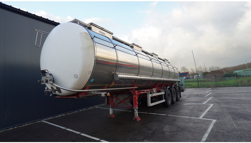 Burg 3 AXLE TANK CHEMIE TRAILER 30.000LTR - 유조 세미 트레일러 : 사진 2 Burg 3 AXLE TANK CHEMIE TRAILER 30.000LTR - 유조 세미 트레일러 : 사진 2