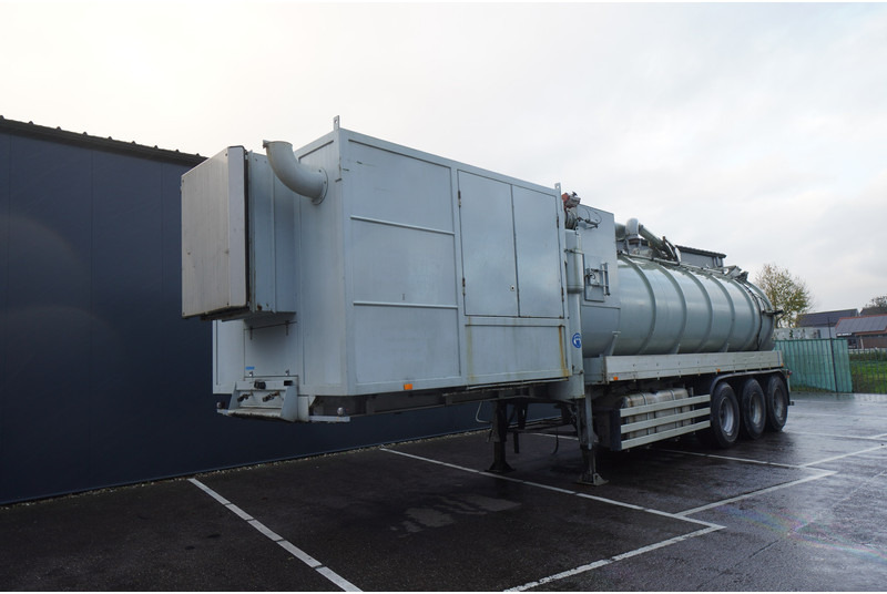 Burg 3 AXLE VACUUM TANK TRAILER SUCK AND PRESS - 유조 세미 트레일러 : 사진 2 Burg 3 AXLE VACUUM TANK TRAILER SUCK AND PRESS - 유조 세미 트레일러 : 사진 2