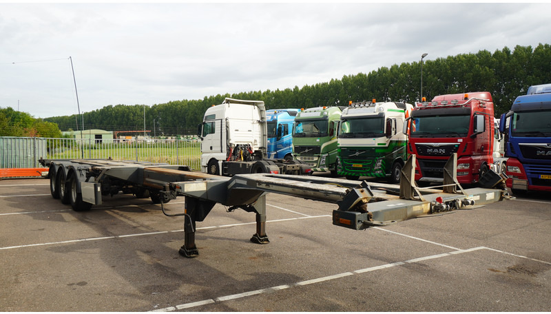 D-Tec 3 AXLE MULTI CONTAINER TRANSPORT TRAILER EXTENDABLE 45 FT - 컨테이너 운반 장치/ 스와프 보디 세미 트레일러 : 사진 3 D-Tec 3 AXLE MULTI CONTAINER TRANSPORT TRAILER EXTENDABLE 45 FT - 컨테이너 운반 장치/ 스와프 보디 세미 트레일러 : 사진 3