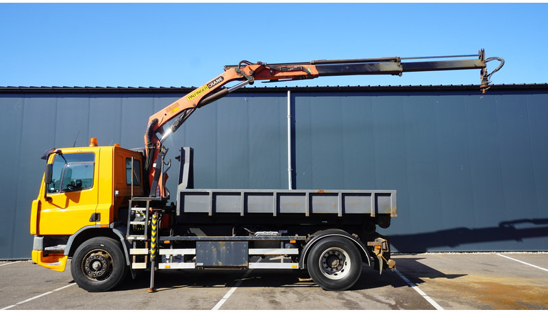 DAF CF 65.210 HOOKARM SYSTEM WITH PALFINGER PK 9501 CRANE - 크레인 트럭 : 사진 1 DAF CF 65.210 HOOKARM SYSTEM WITH PALFINGER PK 9501 CRANE - 크레인 트럭 : 사진 1