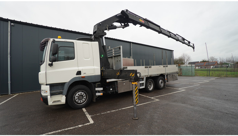 DAF CF 85.360 6x2 OPEN BOX WITH HMF 5300 CRANE - 크레인 트럭 : 사진 2 DAF CF 85.360 6x2 OPEN BOX WITH HMF 5300 CRANE - 크레인 트럭 : 사진 2