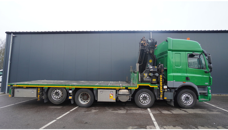 DAF CF 85.410 8X2 OPEN BOX WITH PALFINGER 42502 CRANE - 크레인 트럭 : 사진 4 DAF CF 85.410 8X2 OPEN BOX WITH PALFINGER 42502 CRANE - 크레인 트럭 : 사진 4