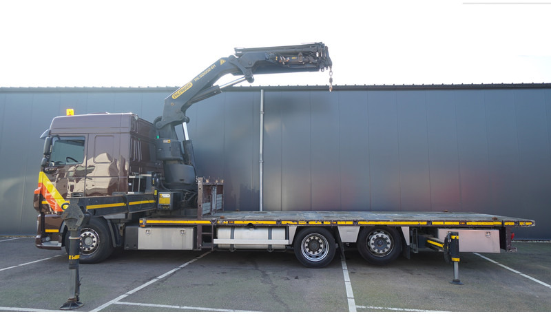 DAF XF 460 6X2 FLATBED TRUCK WITH PALFINGER PK 50002 CRANE - 크레인 트럭 : 사진 1 DAF XF 460 6X2 FLATBED TRUCK WITH PALFINGER PK 50002 CRANE - 크레인 트럭 : 사진 1