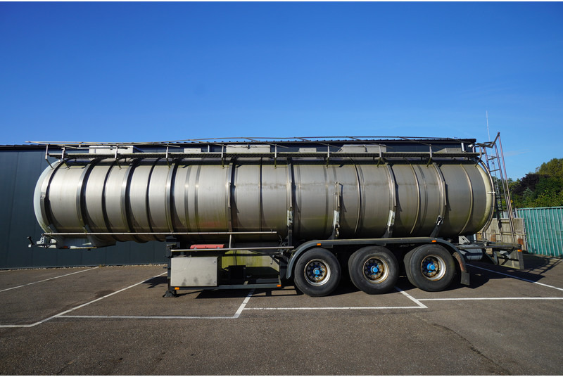Dijkstra 3 AXLE CHEMIE TANK TRAILER 42 m3 - 유조 세미 트레일러 : 사진 1 Dijkstra 3 AXLE CHEMIE TANK TRAILER 42 m3 - 유조 세미 트레일러 : 사진 1