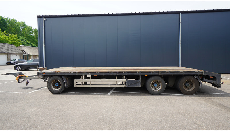 GS Meppel 3 AXLE FLATBED WITH TWISTLOCKS - 드롭사이드/ 플랫베드 트레일러 : 사진 1 GS Meppel 3 AXLE FLATBED WITH TWISTLOCKS - 드롭사이드/ 플랫베드 트레일러 : 사진 1