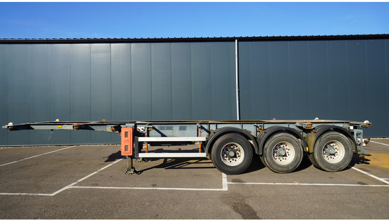 Groenewegen 3 AXLE CONTAINER TRANSPORT TRAILER - 컨테이너 운반 장치/ 스와프 보디 세미 트레일러 : 사진 1 Groenewegen 3 AXLE CONTAINER TRANSPORT TRAILER - 컨테이너 운반 장치/ 스와프 보디 세미 트레일러 : 사진 1