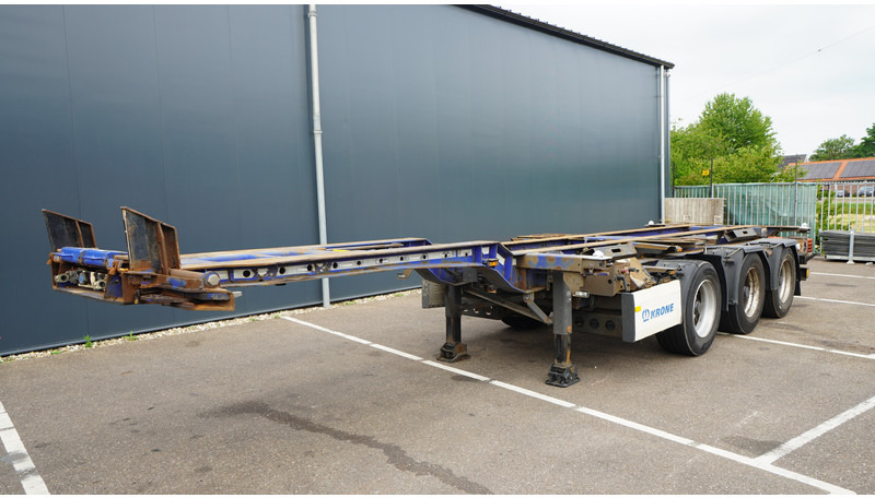 Krone 3 AXLE CONTAINER TRANSPORT TRAILER - 컨테이너 운반 장치/ 스와프 보디 세미 트레일러 : 사진 2 Krone 3 AXLE CONTAINER TRANSPORT TRAILER - 컨테이너 운반 장치/ 스와프 보디 세미 트레일러 : 사진 2
