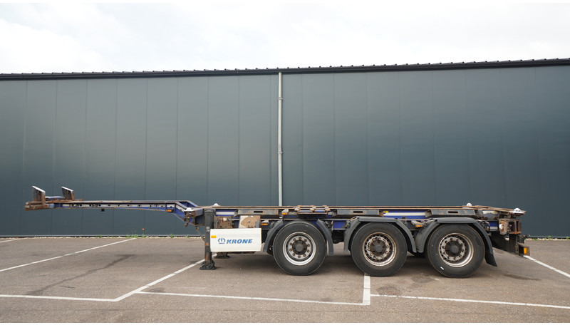 Krone 3 AXLE CONTAINER TRANSPORT TRAILER - 컨테이너 운반 장치/ 스와프 보디 세미 트레일러 : 사진 1 Krone 3 AXLE CONTAINER TRANSPORT TRAILER - 컨테이너 운반 장치/ 스와프 보디 세미 트레일러 : 사진 1