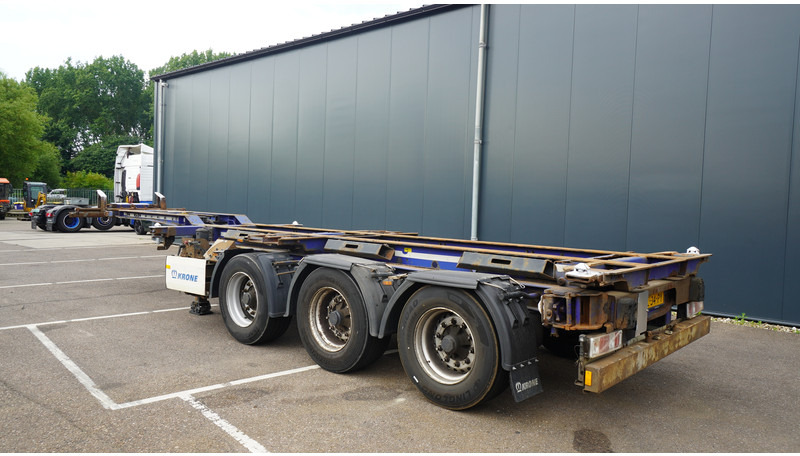Krone 3 AXLE CONTAINER TRANSPORT TRAILER - 컨테이너 운반 장치/ 스와프 보디 세미 트레일러 : 사진 4 Krone 3 AXLE CONTAINER TRANSPORT TRAILER - 컨테이너 운반 장치/ 스와프 보디 세미 트레일러 : 사진 4