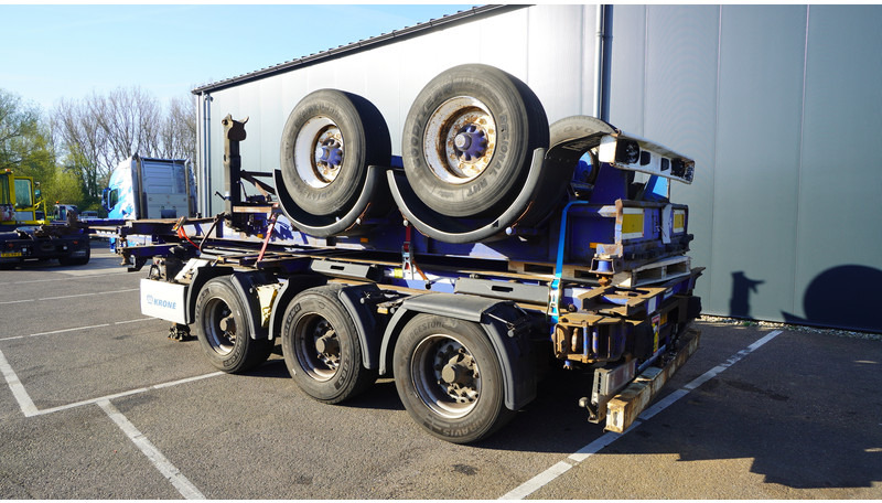 Krone 3 AXLE CONTAINER TRANSPORT TRAILER - 컨테이너 운반 장치/ 스와프 보디 세미 트레일러 : 사진 5 Krone 3 AXLE CONTAINER TRANSPORT TRAILER - 컨테이너 운반 장치/ 스와프 보디 세미 트레일러 : 사진 5