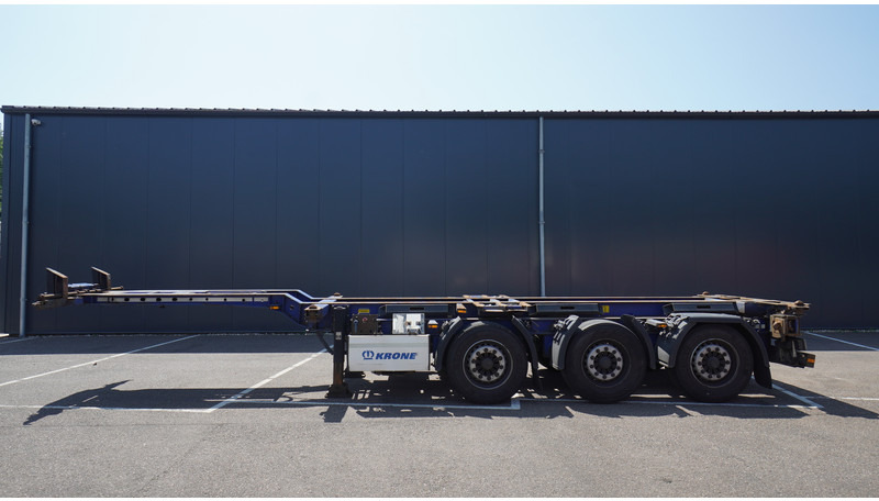 Krone 3 AXLE CONTAINER TRANSPORT TRAILER - 컨테이너 운반 장치/ 스와프 보디 세미 트레일러 : 사진 1 Krone 3 AXLE CONTAINER TRANSPORT TRAILER - 컨테이너 운반 장치/ 스와프 보디 세미 트레일러 : 사진 1
