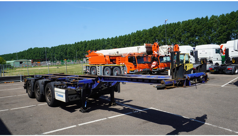 Krone 3 AXLE CONTAINER TRANSPORT TRAILER - 컨테이너 운반 장치/ 스와프 보디 세미 트레일러 : 사진 3 Krone 3 AXLE CONTAINER TRANSPORT TRAILER - 컨테이너 운반 장치/ 스와프 보디 세미 트레일러 : 사진 3