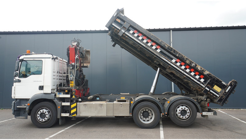 MAN TGM 26.290 TIPPER WITH HMF 1643 Z2 CRANE - 크레인 트럭 : 사진 4 MAN TGM 26.290 TIPPER WITH HMF 1643 Z2 CRANE - 크레인 트럭 : 사진 4
