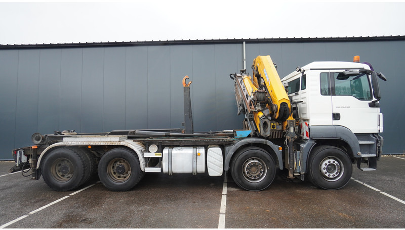 MAN TGS 35.400 8X4 HOOKARM SYSTEM WITH EFFER 305/11/6S - 크레인 트럭 : 사진 5 MAN TGS 35.400 8X4 HOOKARM SYSTEM WITH EFFER 305/11/6S - 크레인 트럭 : 사진 5