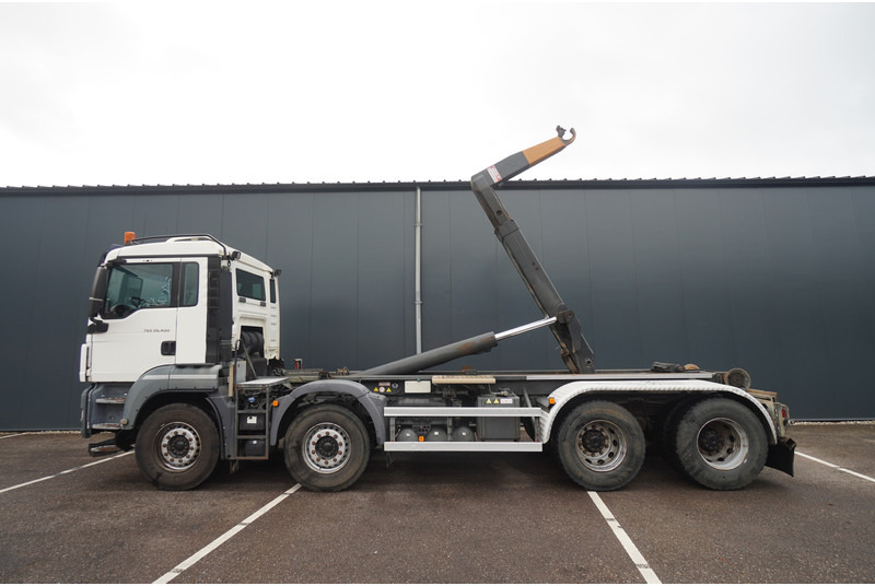 MAN TGS 35.400 8x4 HOOKARM SYSTEM MANUAL GEARBOX - 후크 리프트 트럭 : 사진 1 MAN TGS 35.400 8x4 HOOKARM SYSTEM MANUAL GEARBOX - 후크 리프트 트럭 : 사진 1