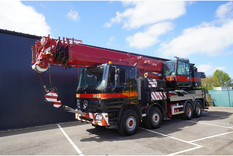 Mercedes-Benz ACTROS 4141 / FAUN HK60 MOBILE CRANE WITH JIB - 크레인 트럭 : 사진 3 Mercedes-Benz ACTROS 4141 / FAUN HK60 MOBILE CRANE WITH JIB - 크레인 트럭 : 사진 3