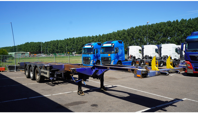 Pacton 3 AXLE CONTAINER TRANSPORT TRAILER EXTENDABLE 45 FT - 컨테이너 운반 장치/ 스와프 보디 세미 트레일러 : 사진 3 Pacton 3 AXLE CONTAINER TRANSPORT TRAILER EXTENDABLE 45 FT - 컨테이너 운반 장치/ 스와프 보디 세미 트레일러 : 사진 3
