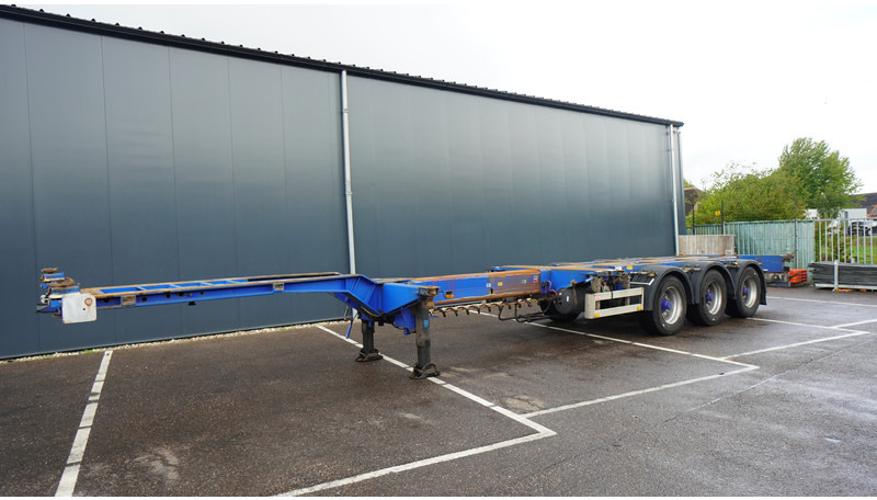 Pacton 3 AXLE MULTI CONTAINER TRANSPORT TRAILER EXTENDABLE 45 FT - 컨테이너 운반 장치/ 스와프 보디 세미 트레일러 : 사진 2 Pacton 3 AXLE MULTI CONTAINER TRANSPORT TRAILER EXTENDABLE 45 FT - 컨테이너 운반 장치/ 스와프 보디 세미 트레일러 : 사진 2