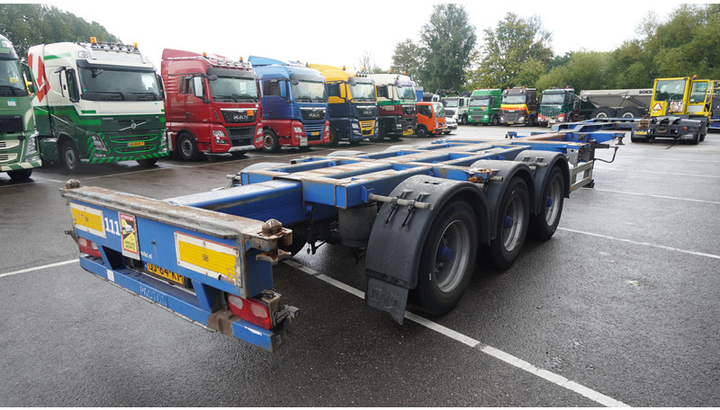 Pacton 3 AXLE MULTI CONTAINER TRANSPORT TRAILER EXTENDABLE 45 FT - 컨테이너 운반 장치/ 스와프 보디 세미 트레일러 : 사진 5 Pacton 3 AXLE MULTI CONTAINER TRANSPORT TRAILER EXTENDABLE 45 FT - 컨테이너 운반 장치/ 스와프 보디 세미 트레일러 : 사진 5