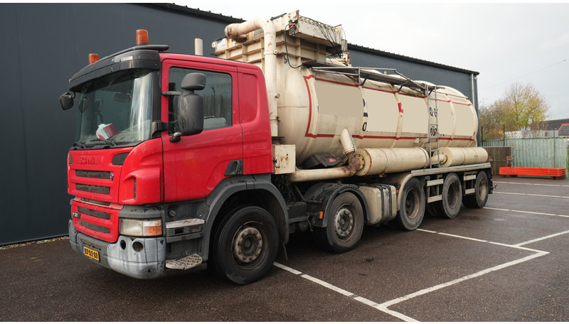 Scania P 380 10X4 BLOW AND SUCK TRUCK 522.000 - 유조트럭 : 사진 3 Scania P 380 10X4 BLOW AND SUCK TRUCK 522.000 - 유조트럭 : 사진 3