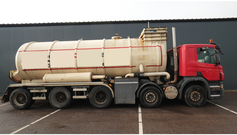 Scania P 380 10X4 BLOW AND SUCK TRUCK 522.000 - 유조트럭 : 사진 2 Scania P 380 10X4 BLOW AND SUCK TRUCK 522.000 - 유조트럭 : 사진 2