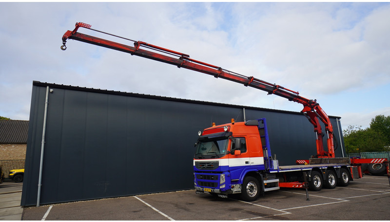 Volvo FM 450 8X4 FLATBED WITH GORMACH 3400E6 CRANE - 크레인 트럭 : 사진 2 Volvo FM 450 8X4 FLATBED WITH GORMACH 3400E6 CRANE - 크레인 트럭 : 사진 2