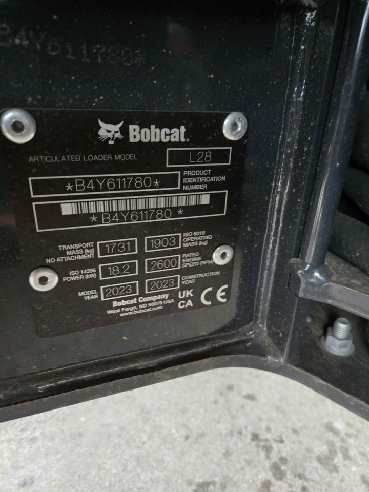 Bobcat L28 NEW NEW NEW - 휠 로더 : 사진 2 Bobcat L28 NEW NEW NEW - 휠 로더 : 사진 2