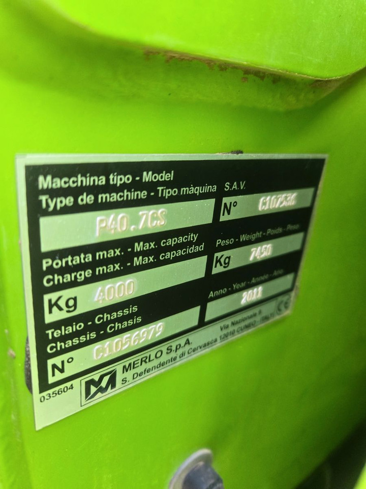 Merlo P40.7CS - 텔레스코픽 핸들러 : 사진 2 Merlo P40.7CS - 텔레스코픽 핸들러 : 사진 2