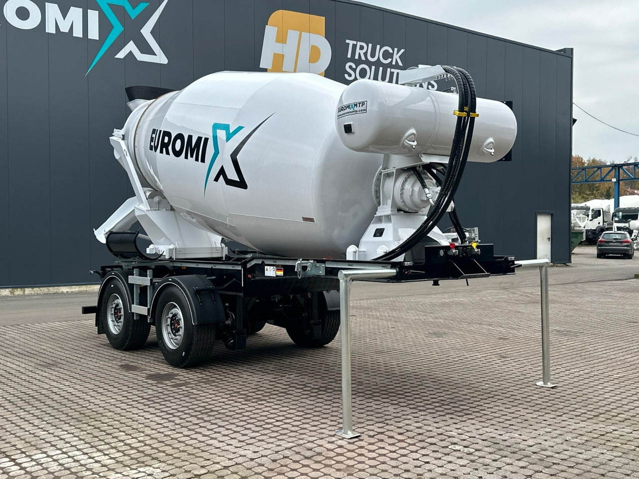 EUROMIX MTP - Fahrmischer EM 10 L 2-Achser - 세미 트레일러 : 사진 4 EUROMIX MTP - Fahrmischer EM 10 L 2-Achser - 세미 트레일러 : 사진 4