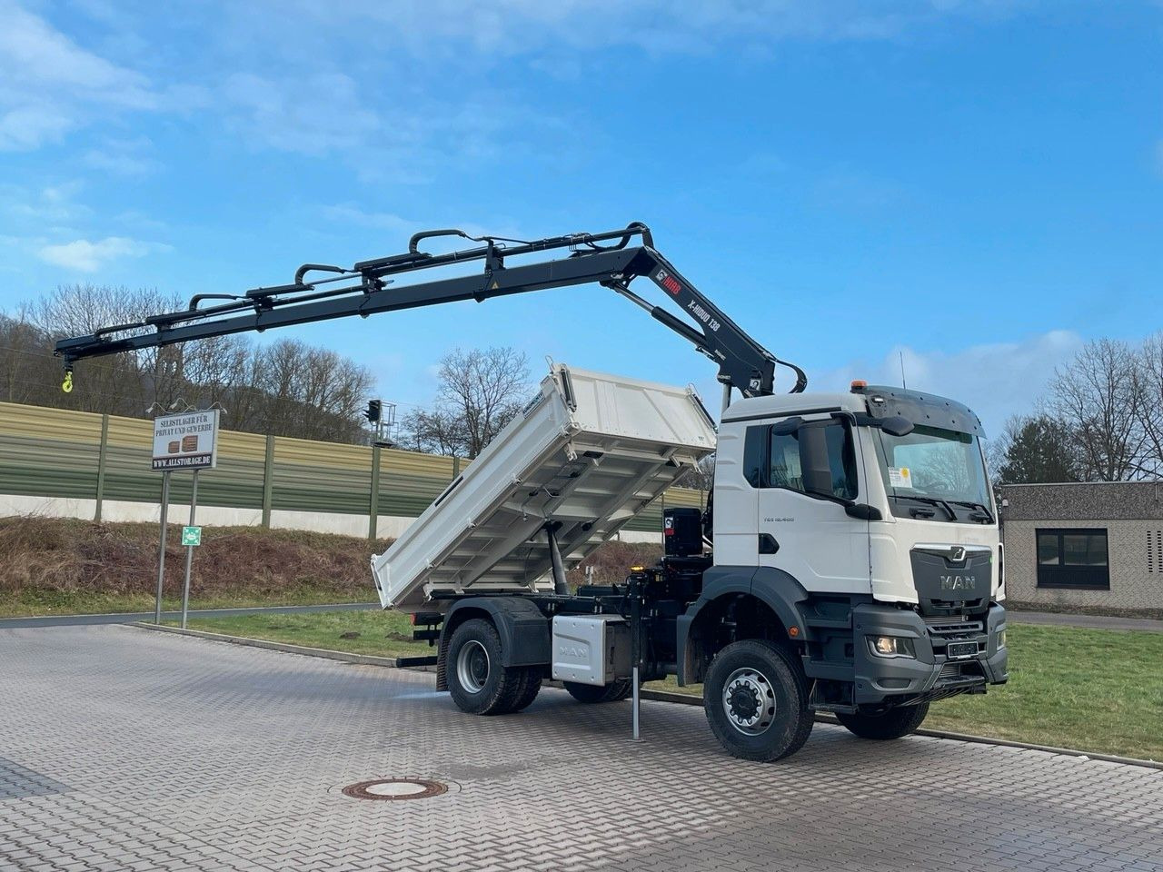 MAN TGS 18.400 TG3 4x4 Euro6e Hiab X-HiDuo 138DS-4 - 덤프트럭, 크레인 트럭 : 사진 1 MAN TGS 18.400 TG3 4x4 Euro6e Hiab X-HiDuo 138DS-4 - 덤프트럭, 크레인 트럭 : 사진 1