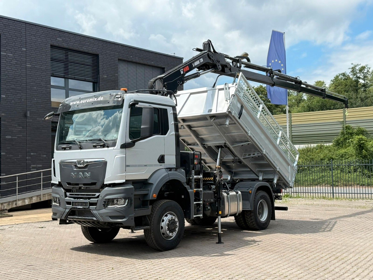MAN TGS 18.400 TG3 4x4 Euro6e Hiab X-HiDuo 138DS-4 - 덤프트럭, 크레인 트럭 : 사진 2 MAN TGS 18.400 TG3 4x4 Euro6e Hiab X-HiDuo 138DS-4 - 덤프트럭, 크레인 트럭 : 사진 2