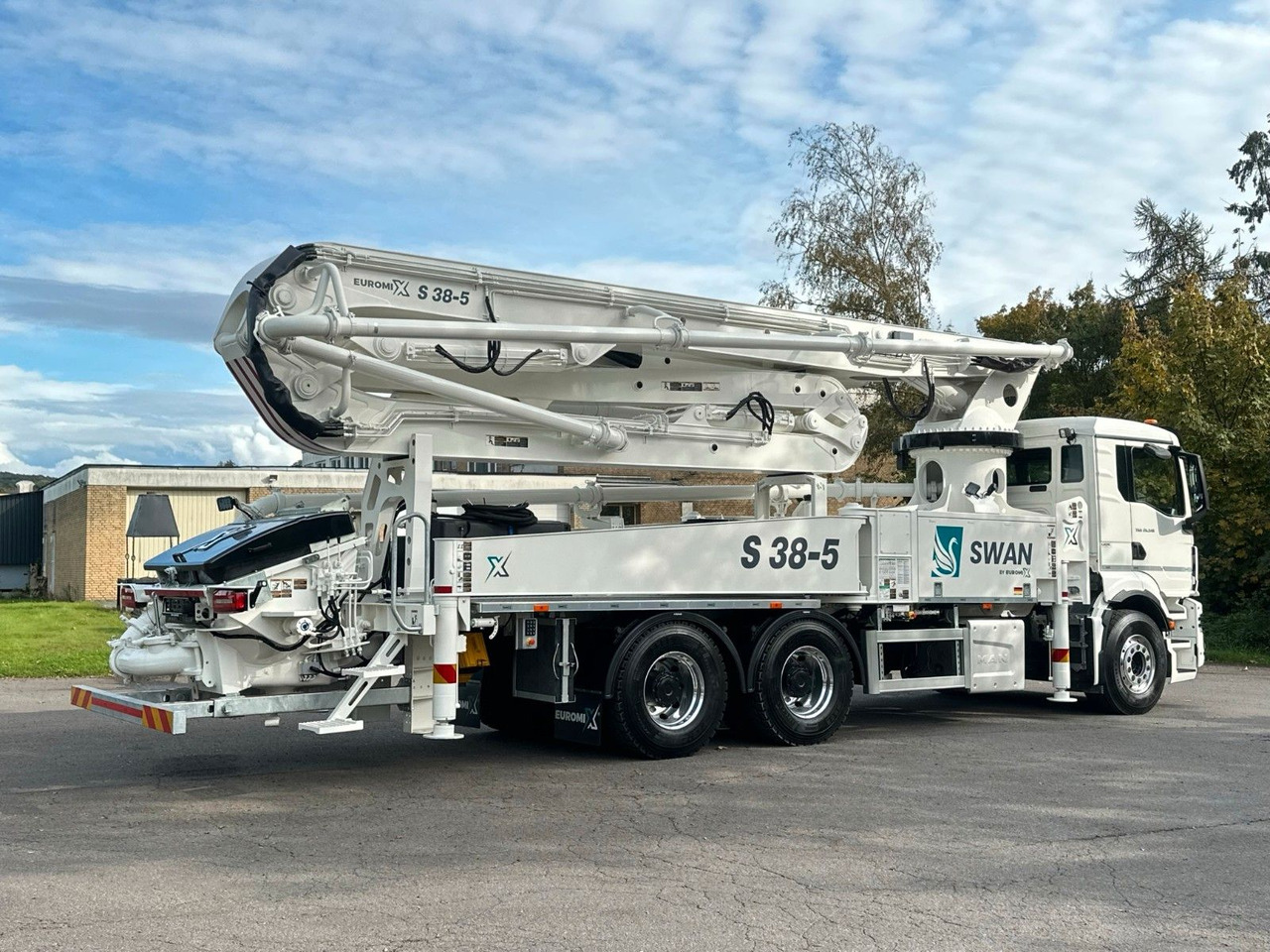 콘크리트 믹서 트럭 MAN TGS 26.510 6x4 SWAN TSP 38-5 160RZ    ( 38m ) : 사진 6