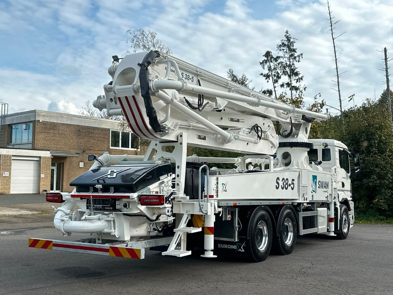MAN TGS 26.510 6x4 SWAN TSP 38-5 160RZ ( 38m ) - 콘크리트 믹서 트럭 : 사진 5 MAN TGS 26.510 6x4 SWAN TSP 38-5 160RZ ( 38m ) - 콘크리트 믹서 트럭 : 사진 5
