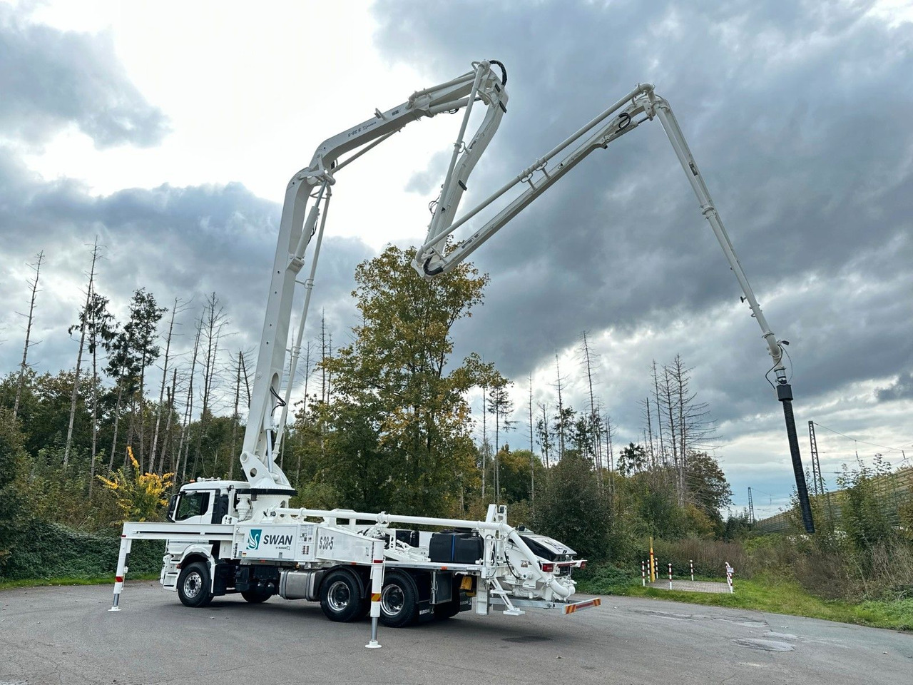 콘크리트 믹서 트럭 MAN TGS 26.510 6x4 SWAN TSP 38-5 160RZ    ( 38m ) : 사진 13