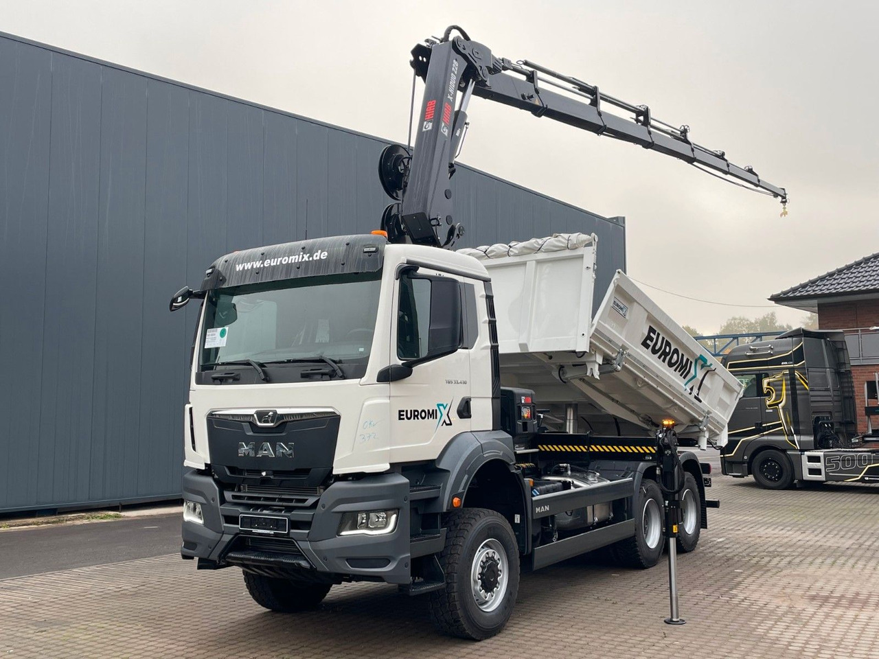 MAN TGS 33.440 6x6 /3-Seiten- Kipper / HIAB 228-6 MAN TGS 33.440 6x6 /3-Seiten- Kipper / HIAB 228-6 - 덤프트럭, 크레인 트럭 : 사진 5 MAN TGS 33.440 6x6 /3-Seiten- Kipper / HIAB 228-6 MAN TGS 33.440 6x6 /3-Seiten- Kipper / HIAB 228-6 - 덤프트럭, 크레인 트럭 : 사진 5