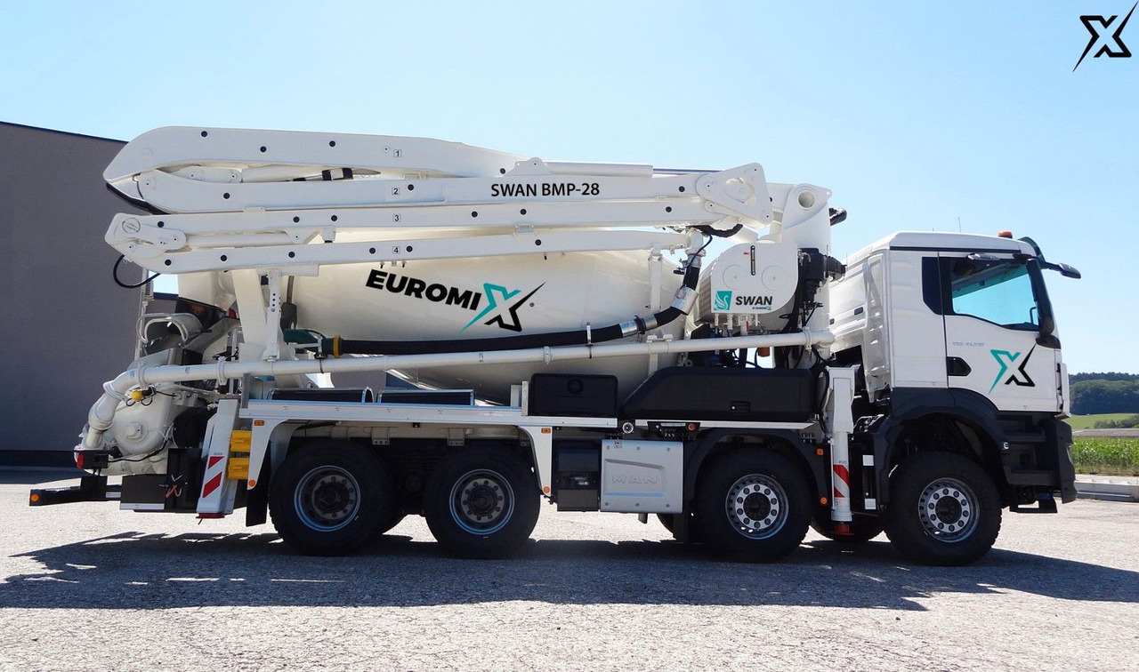 MAN TGS 35.470 BB Fahrmischer Betonpumpe 28m SWAN MAN TGS 35.470 BB Fahrmischer Betonpumpe 28m SWAN - 콘크리트 펌프 트럭 : 사진 1 MAN TGS 35.470 BB Fahrmischer Betonpumpe 28m SWAN MAN TGS 35.470 BB Fahrmischer Betonpumpe 28m SWAN - 콘크리트 펌프 트럭 : 사진 1