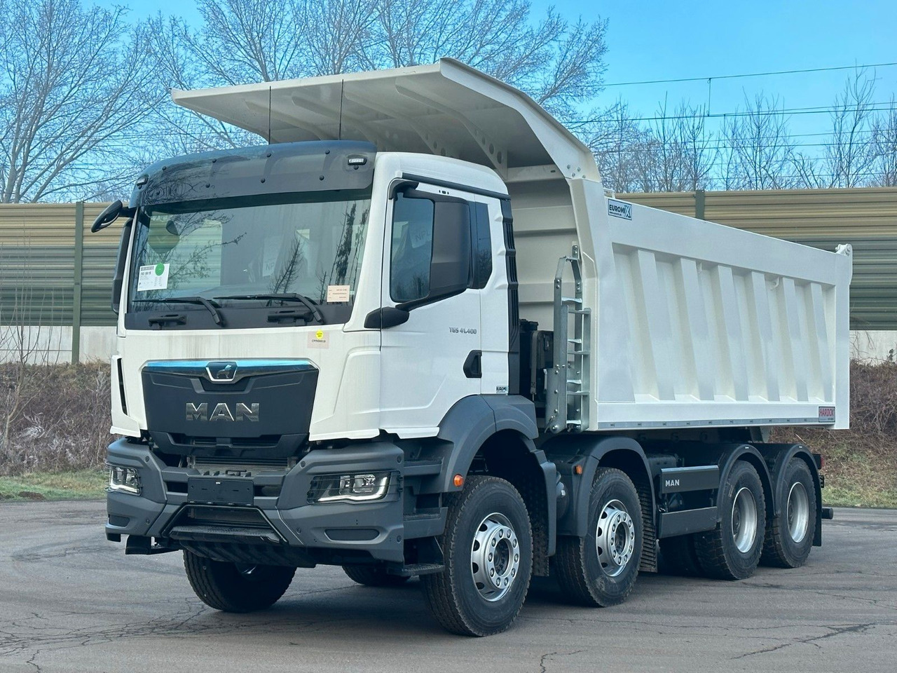 MAN TGS 41.400 8x4 / EUROMIX MTP 23m³/ Eckige Mulde - 덤프트럭 : 사진 1 MAN TGS 41.400 8x4 / EUROMIX MTP 23m³/ Eckige Mulde - 덤프트럭 : 사진 1