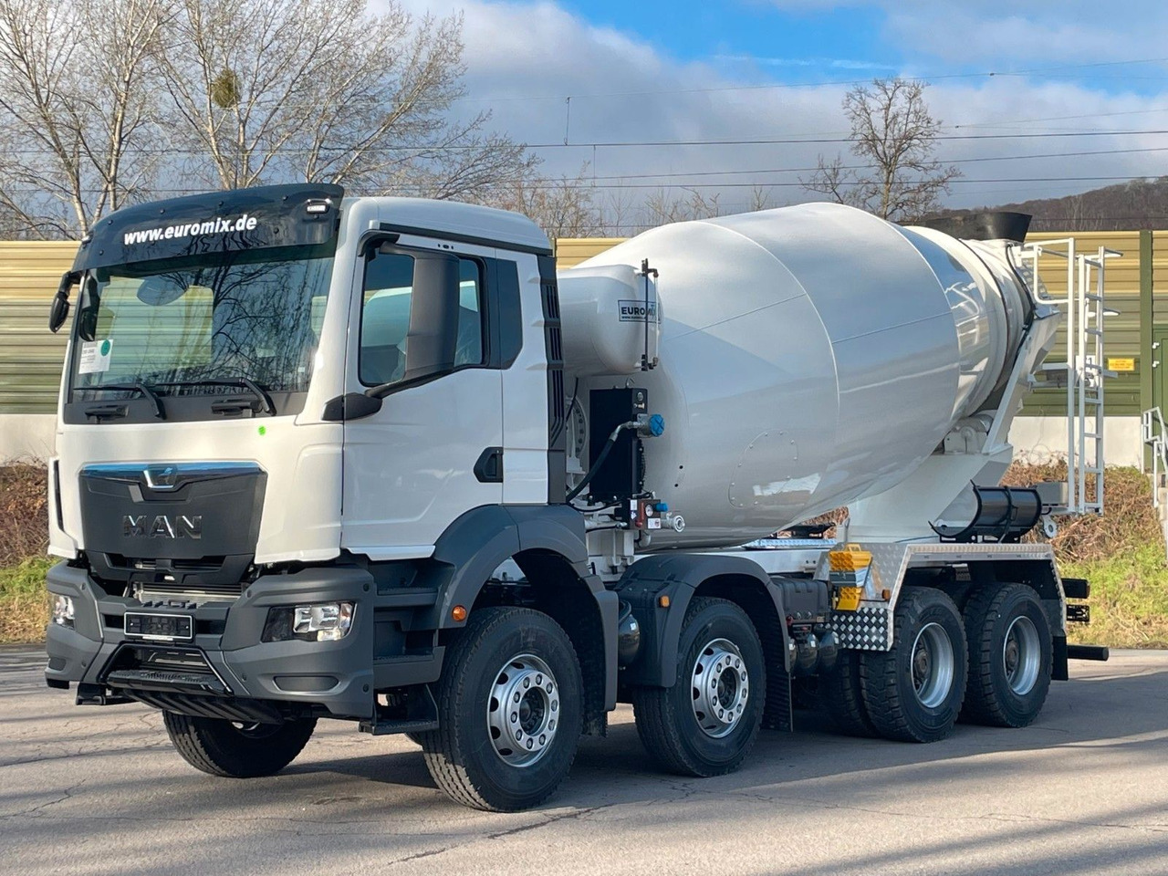 MAN TGS 41.400 8x4 / EuromixMTP EM 10m³ R / EURO 2 - 콘크리트 믹서 트럭 : 사진 1 MAN TGS 41.400 8x4 / EuromixMTP EM 10m³ R / EURO 2 - 콘크리트 믹서 트럭 : 사진 1